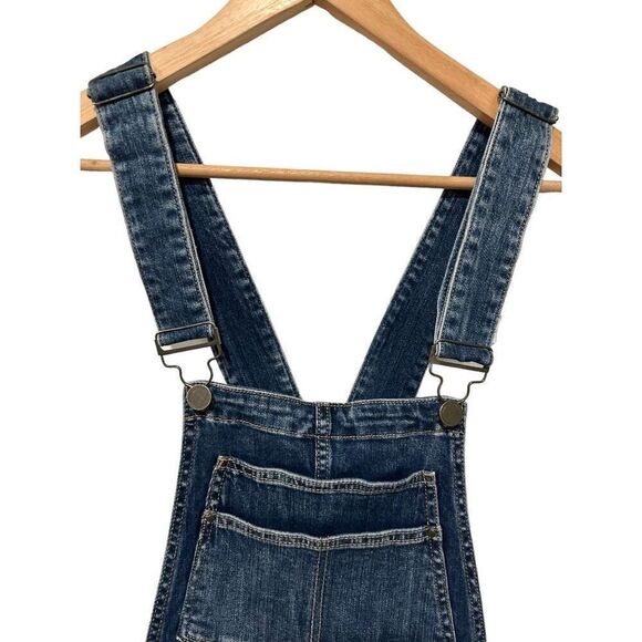 Blank NYC Overalls Bib Coveralls Medium Wash  Size 29 medium Wash Classic - Picture 3 of 11